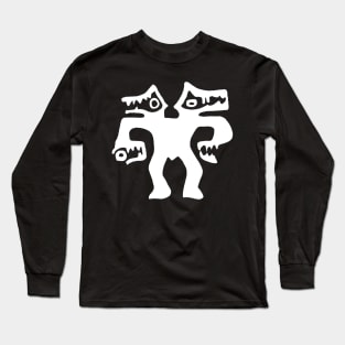 Findigo native two-headed dog - Orthos - Long Sleeve T-Shirt